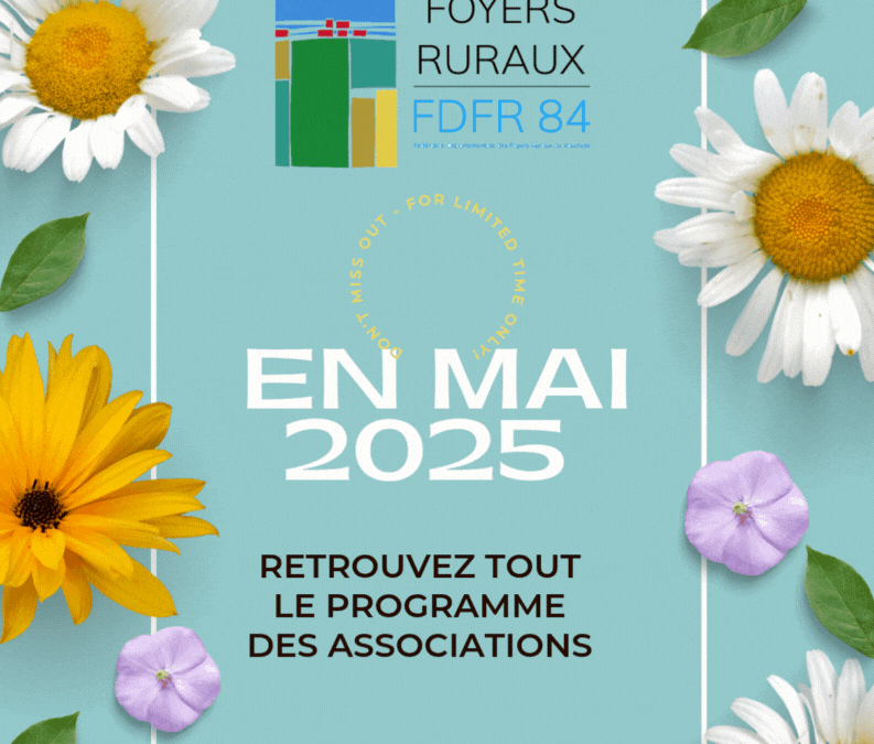 Rejoignez l’aventure associative : des moments à partager sans modération en mai!