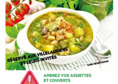 🥣 Soirée Soupe au Pistou : Saveurs, Partage et Bonne Humeur !