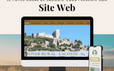 “Le foyer rural de Lacoste s’invite sur le web !”