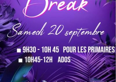 Cours d’essai de Breakdance à Cheval Blanc