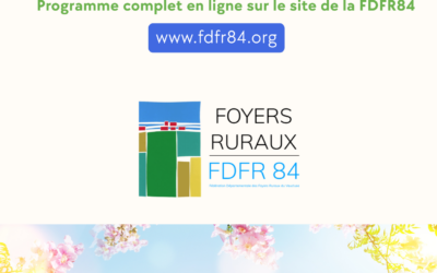 🌼 Un mois de Mai en Fleurs et en Fête avec les foyers ruraux de Vaucluse