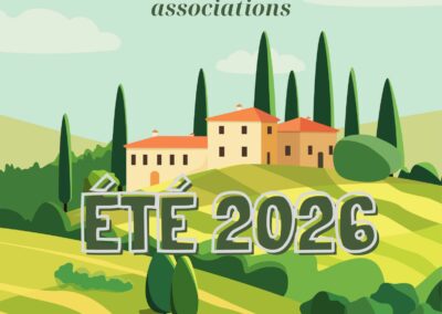 âïž Le programme de JUILLET/AOUT 2026 est disponible ! âïž